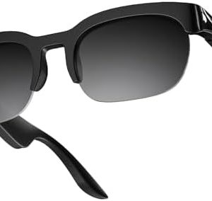 Smart Glasses with AI Translator, V6.0 Bluetooth Glasses with 150+ Translation, Smart Sunglasses for Men & Woman, 120H Long Standby Music Glasses, UV Protection, IPX5 Waterproof, Hands-Free Calls