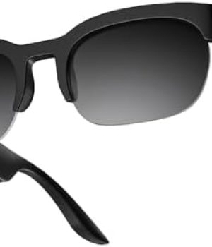 Smart Glasses with AI Translator, V6.0 Bluetooth Glasses with 150+ Translation, Smart Sunglasses for Men & Woman, 120H Long Standby Music Glasses, UV Protection, IPX5 Waterproof, Hands-Free Calls